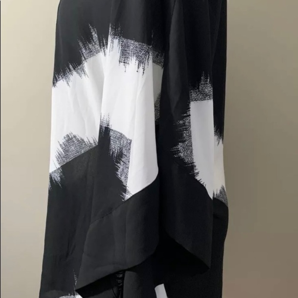 Missimo  Womens  Small Kimono Fully Sheer Cover Up - Picture 3 of 4